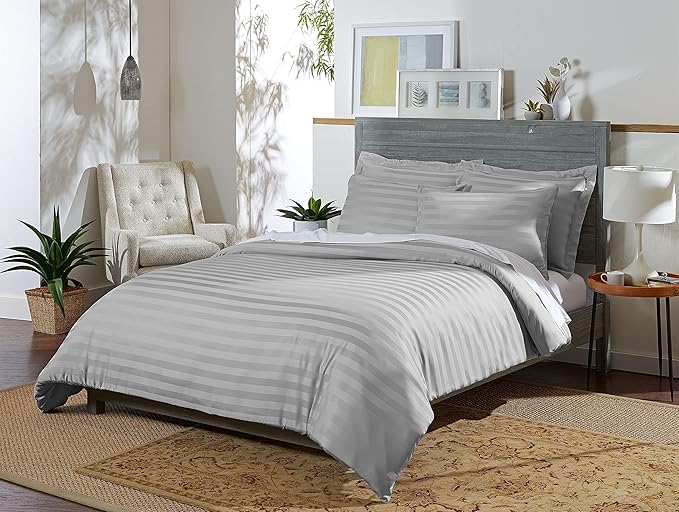 Bamboo Cooling Duvet Cover Set - Queen - 3 Piece