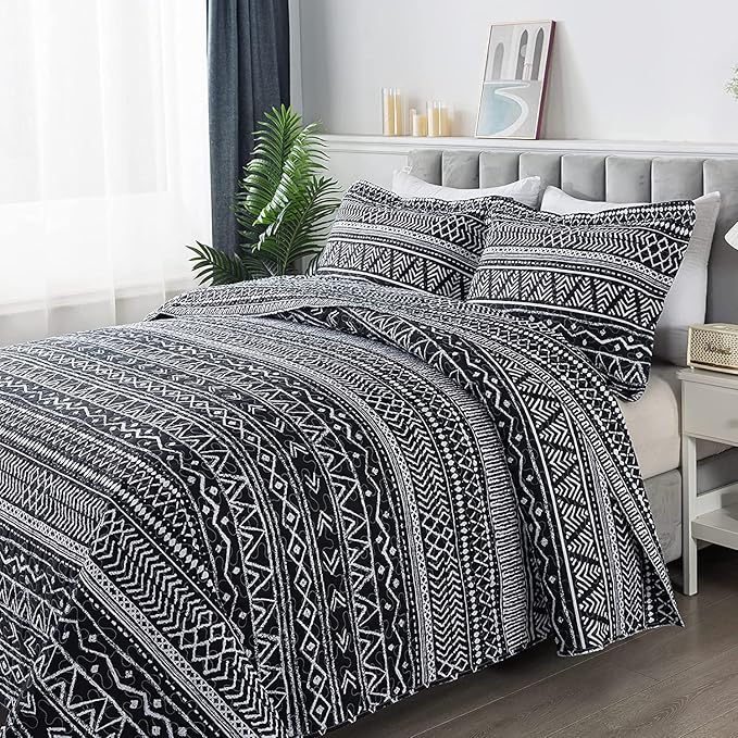 Microfiber Quilt Set - King - 3 Piece