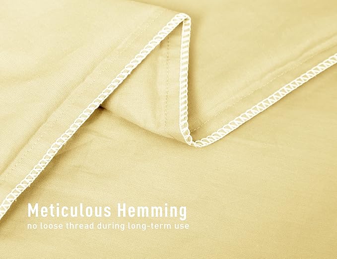 100% Cotton Pillowcase Set - King - 20 x 40 in - 2 Piece