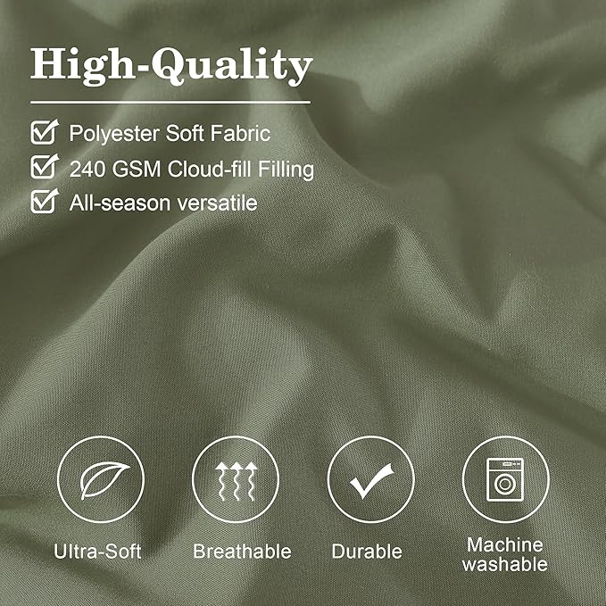 Comforter Set - Queen - 7 Piece