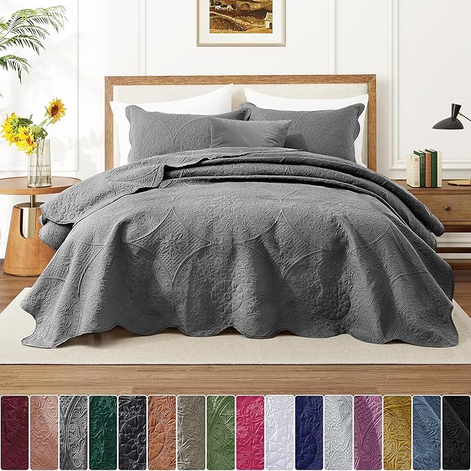 Microfiber Bedding Set - King - 3 Piece