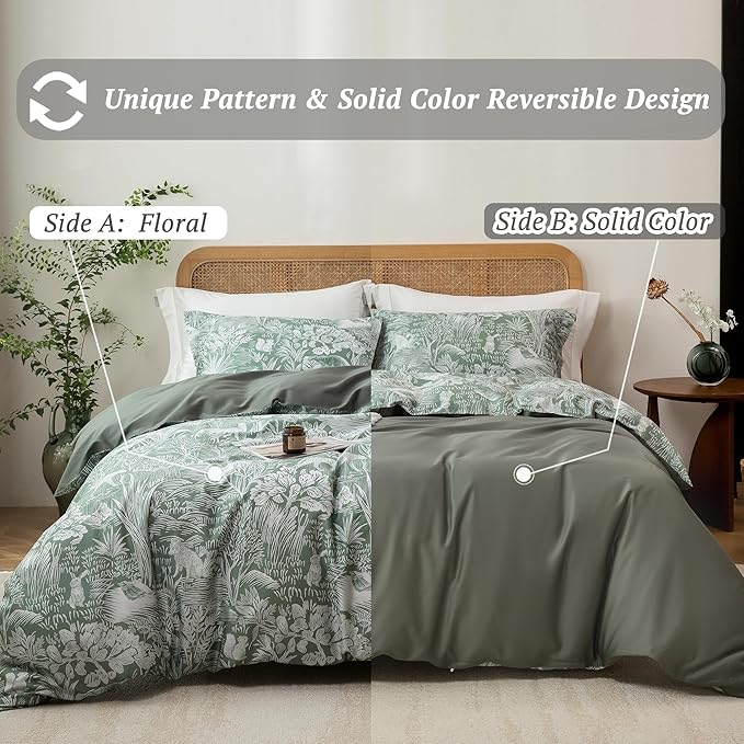 Duvet Cover Set - King - 3 Piece