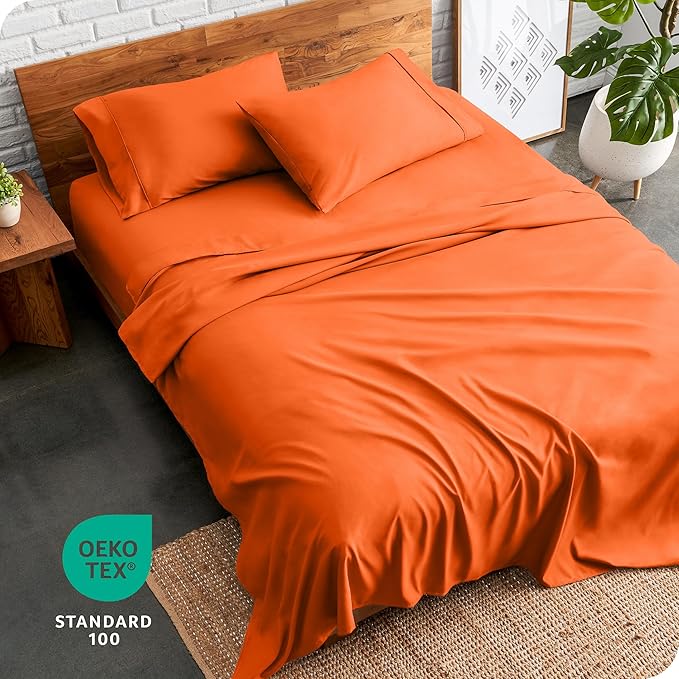 Microfiber Bed Sheet Set - Queen - 4 Piece