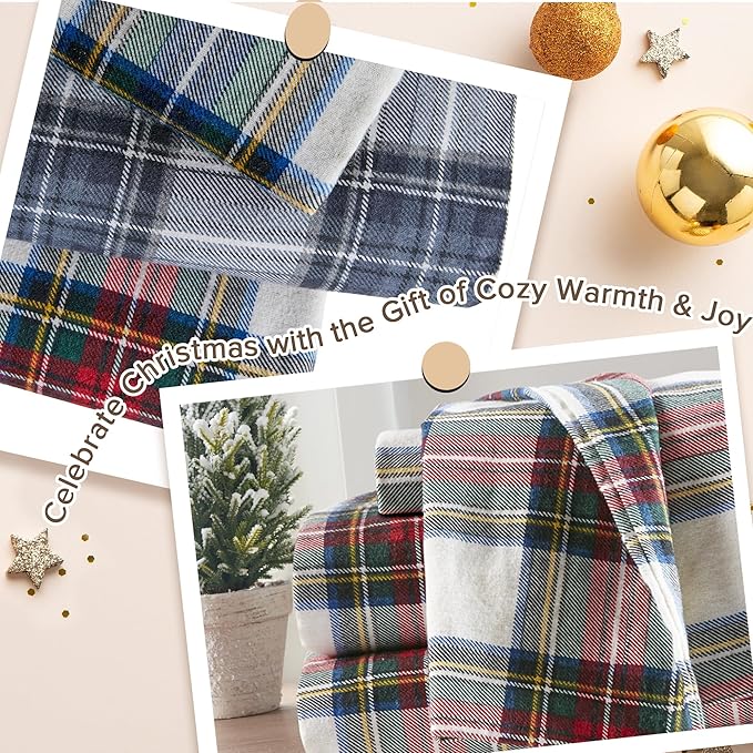 Flannel Bed Sheet Set - Twin - 3 Piece