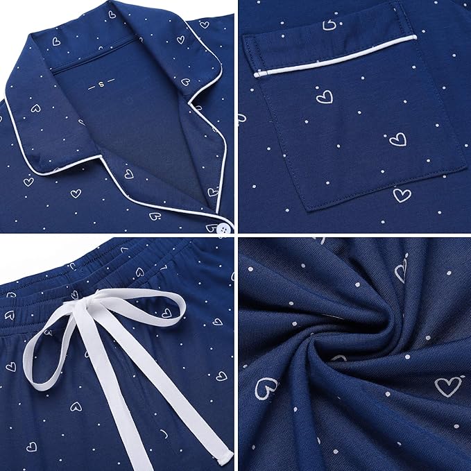 Women's Pants Pajama Set - Long Sleeve - 2 Piece