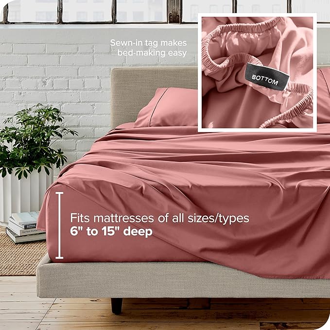 Microfiber Bed Sheet Set - Twin - 3 Piece