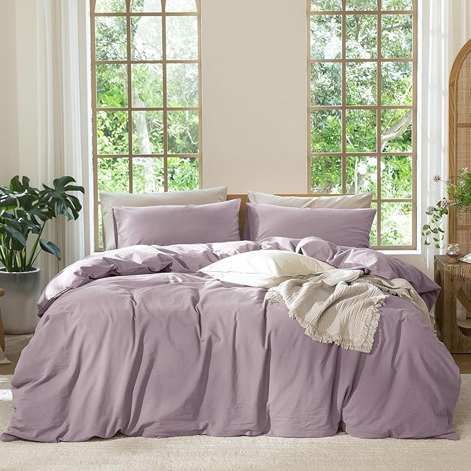 Linen Duvet Cover Set - King