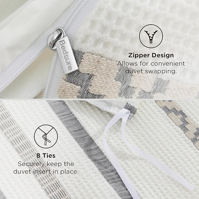 100% Cotton Duvet Cover Set - Queen
