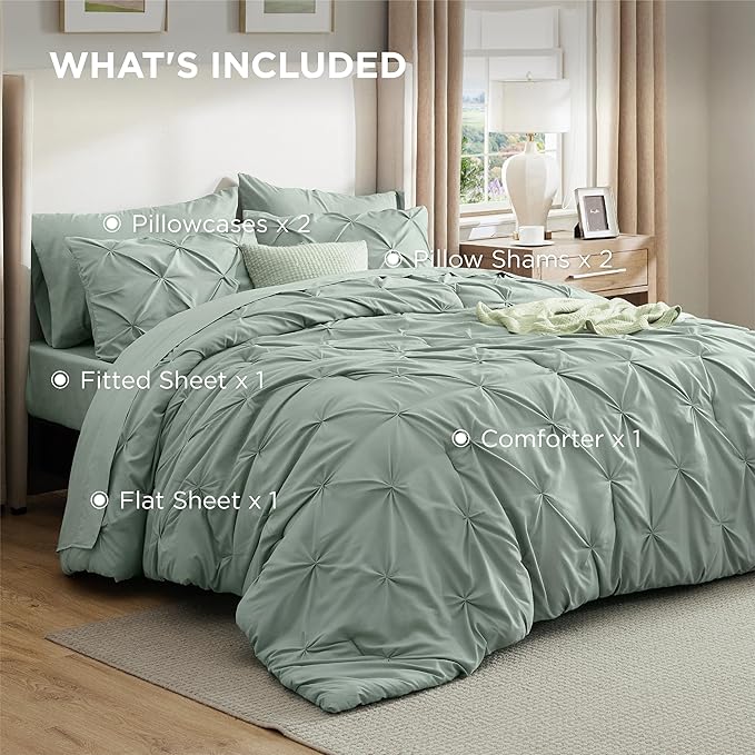 Comforter Set - Queen - 7 Piece