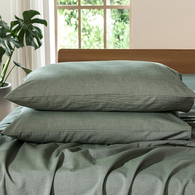 Linen Pillowcase - King