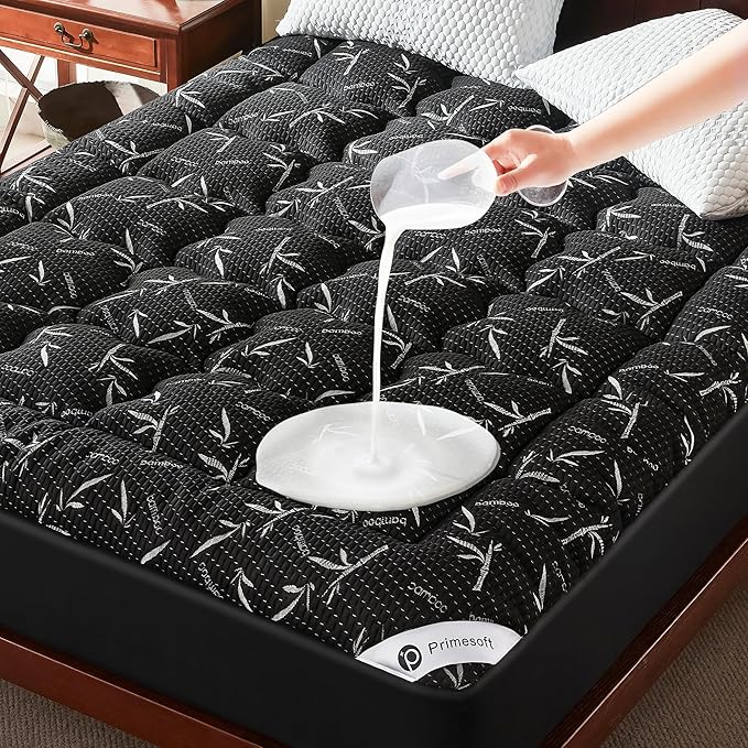 Waterproof Mattress Topper - King - 25 in Deep Pocket