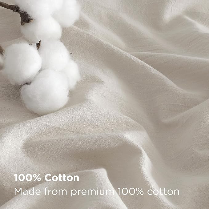 Linen Duvet Cover Set - King