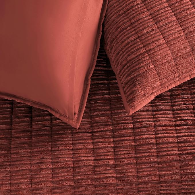 Velvet Quilt Set - Queen