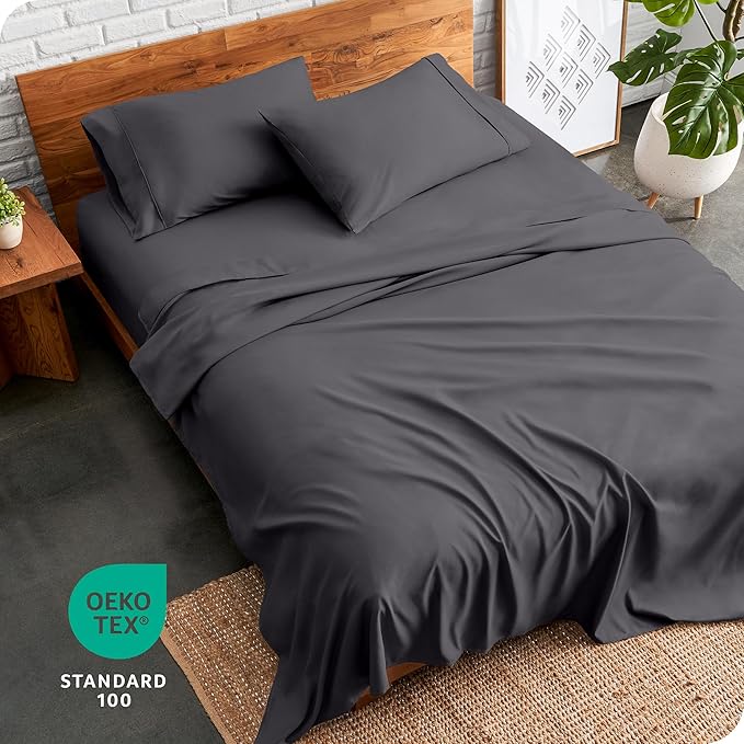 Microfiber Bed Sheet Set - King - 4 Piece