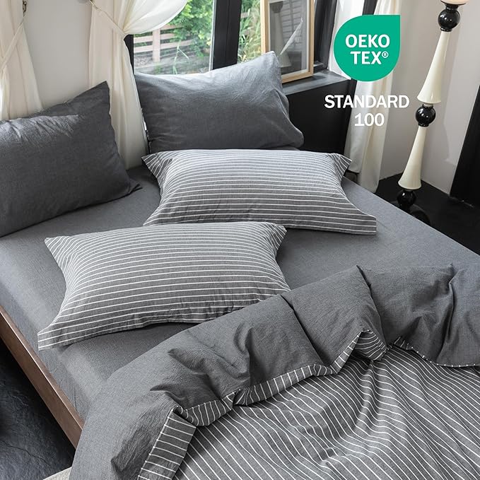 Linen Duvet Cover Set - King