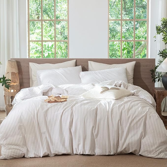 Linen Duvet Cover Set - Queen