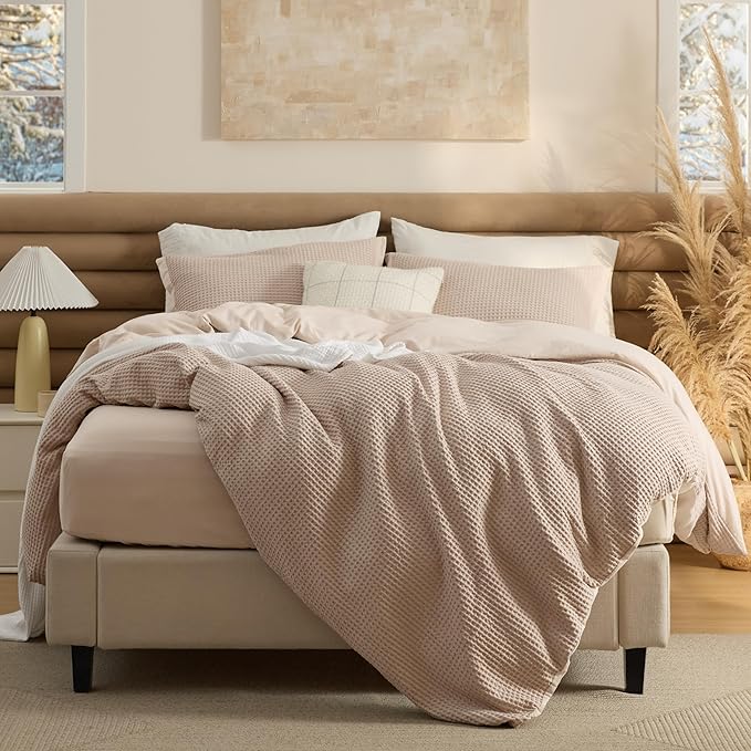 100% Cotton Duvet Cover Set - King - 4 Piece