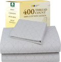 100% Cotton Bed Sheet Set - Twin - 3 Piece