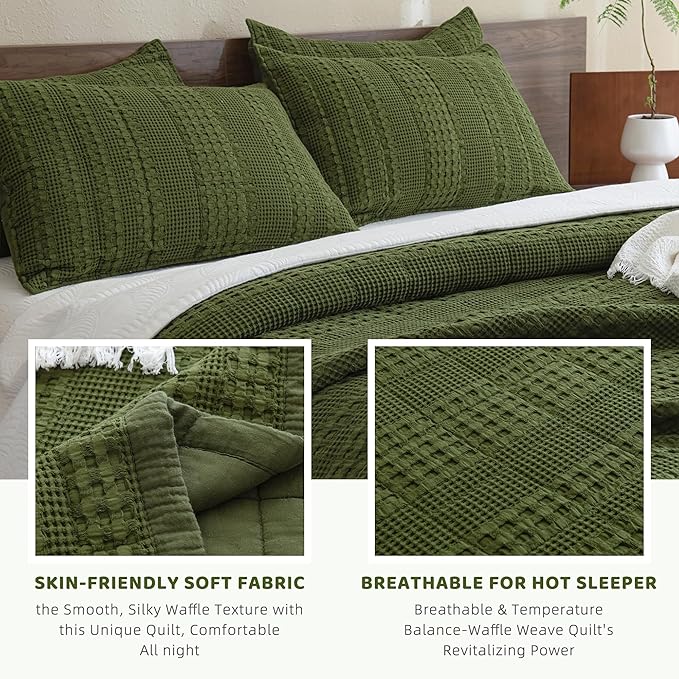 Quilt Set - King - 3 Piece