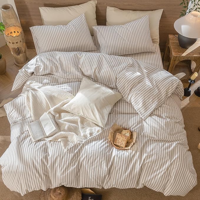 Linen Duvet Cover Set - Queen