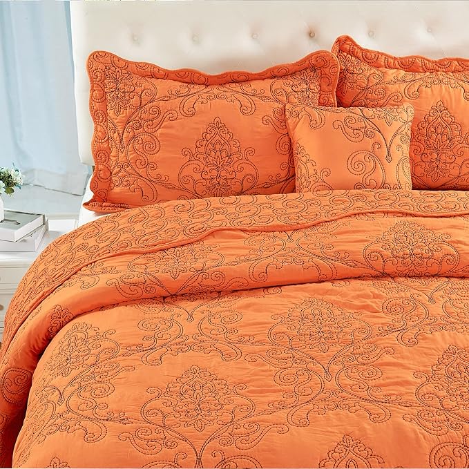 Microfiber Quilt Set - 4 Piece