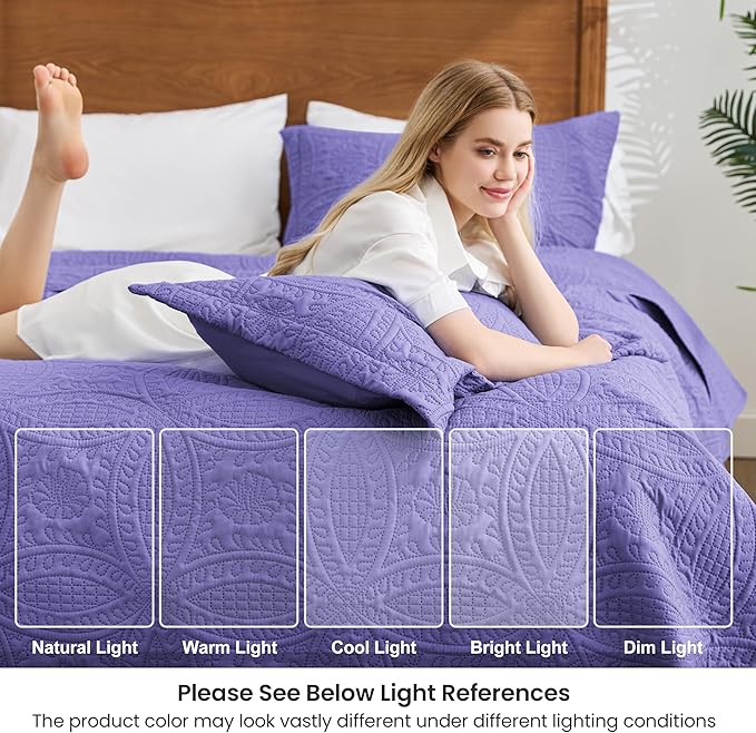 Quilt Set - King - 3 Piece