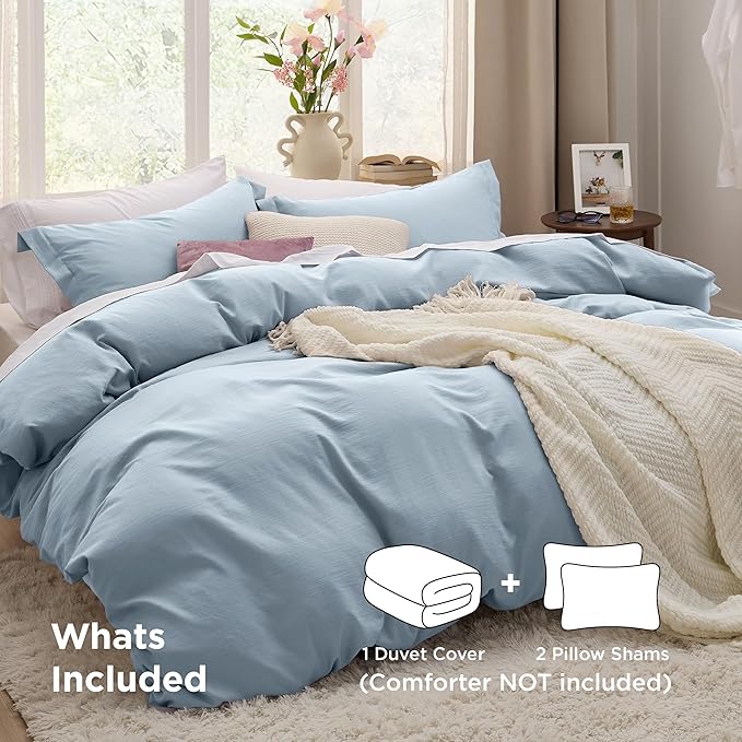 Duvet Cover Set - King - 120 x 98 in - 3 Piece