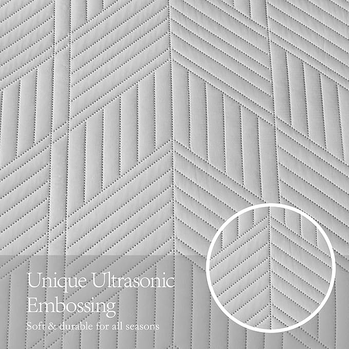Microfiber Quilt Set - King