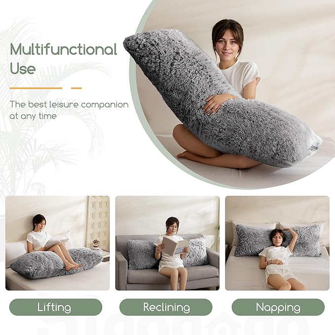 Memory Foam Body Pillow - Full - 20 x 54 in
