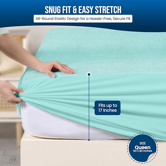 Waterproof Mattress Protector - Queen