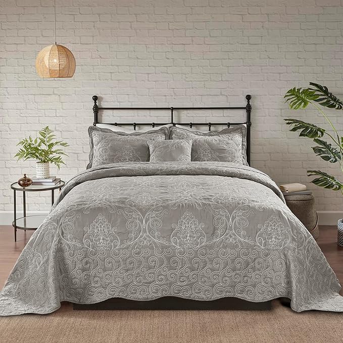 Microfiber Quilt Set - 4 Piece