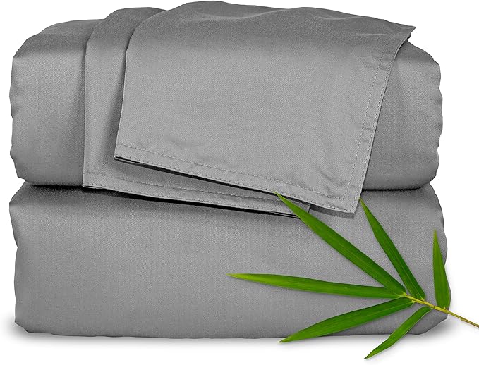 Bamboo Cooling Bed Sheet Set - Split King - 5 Piece