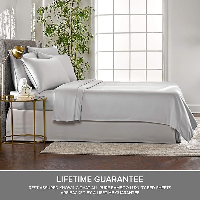Bamboo Cooling Bed Sheet Set - Split King - 5 Piece