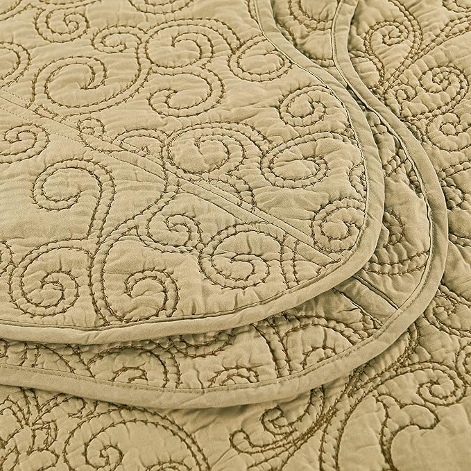 Microfiber Quilt Set - 4 Piece