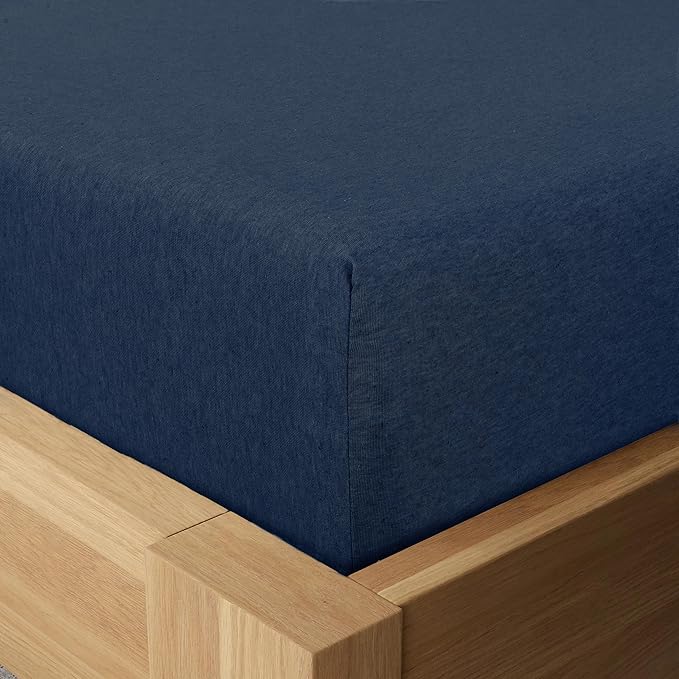 Linen Bed Sheet Set - Queen - 4 Piece