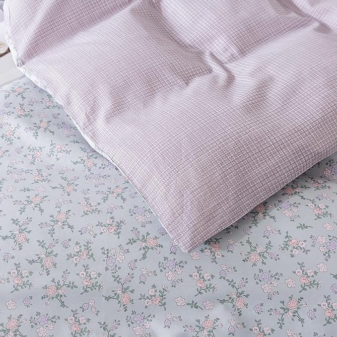 100% Cotton Duvet Cover Set - Queen - 3 Piece