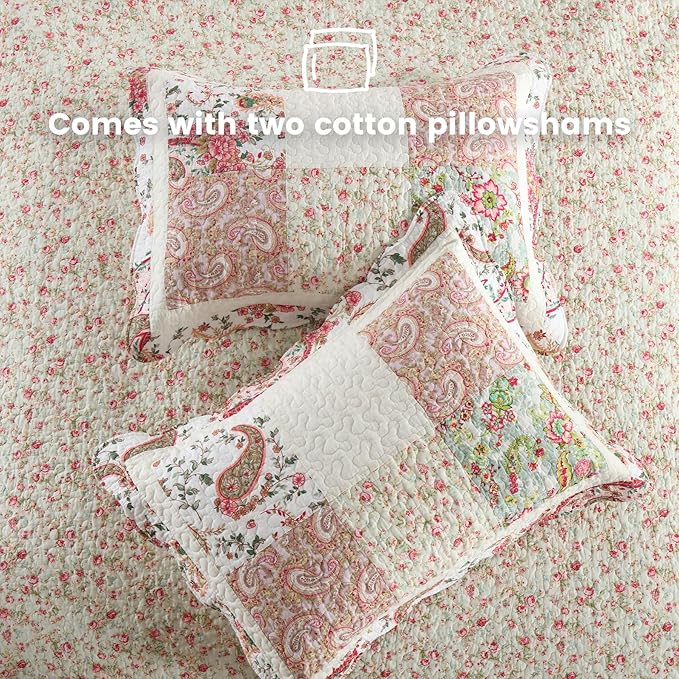 100% Cotton Quilt Set - King