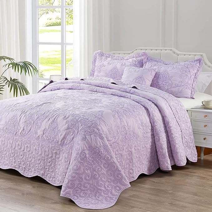 Microfiber Quilt Set - 4 Piece