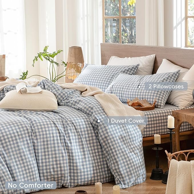 Linen Duvet Cover Set - King