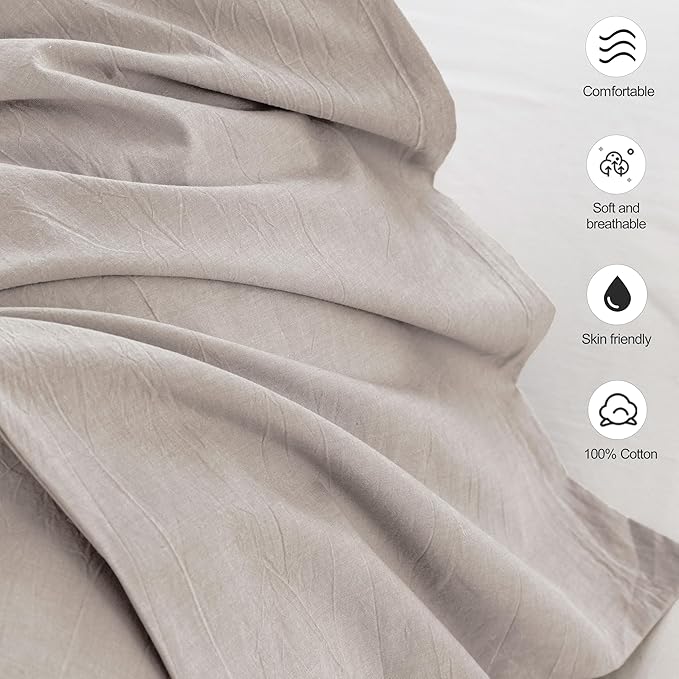 Linen Pillowcase - King