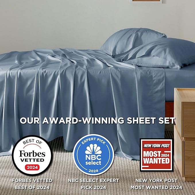 Bamboo Cooling Bed Sheet Set - Queen