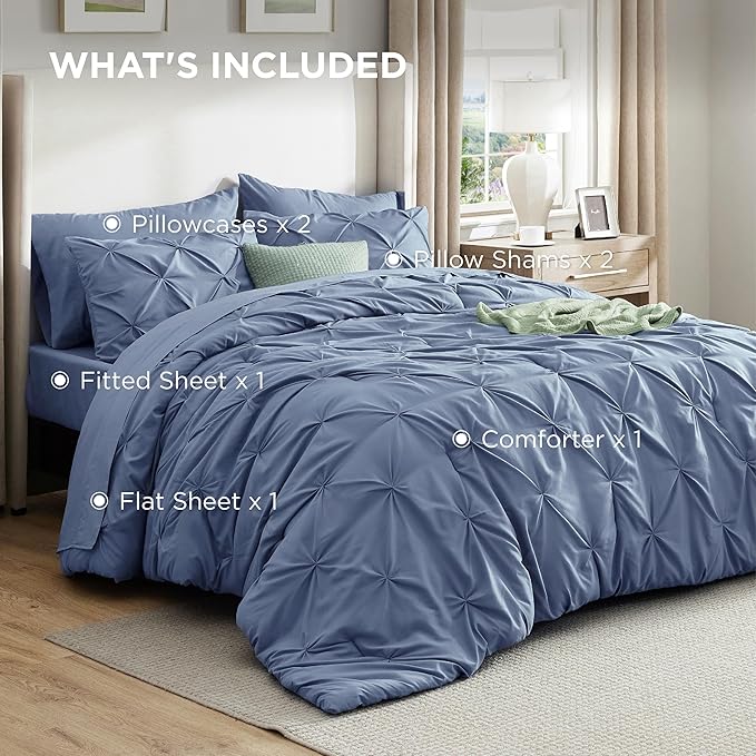 Comforter Set - California King - 7 Piece