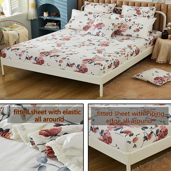 Bed Sheet Set - Full - 4 Piece