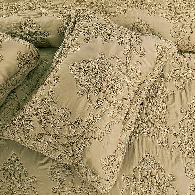 Microfiber Quilt Set - 4 Piece