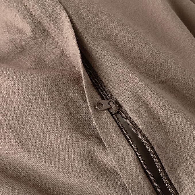 Linen Duvet Cover Set - King - 108 x 98 in - 3 Piece