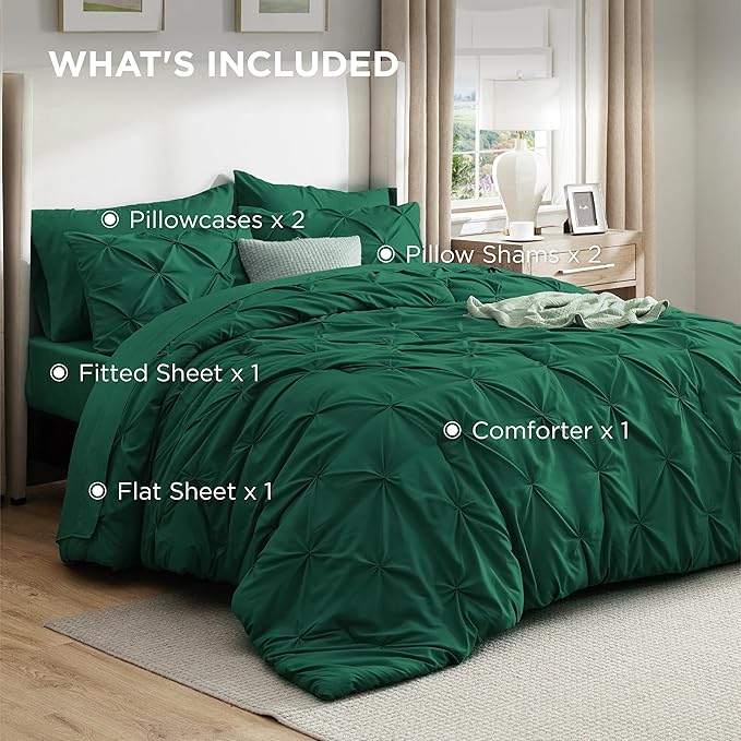 Comforter Set - Queen - 7 Piece