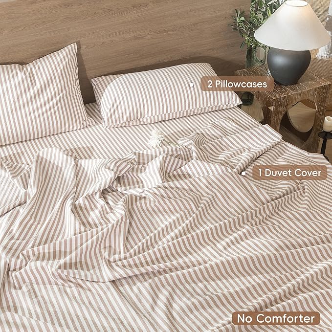 Linen Duvet Cover Set - King