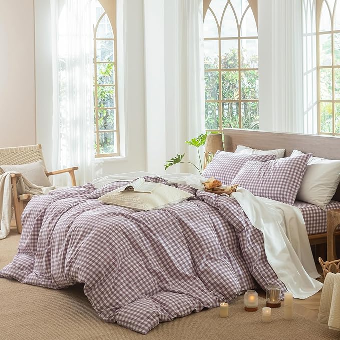 Linen Duvet Cover Set - Full