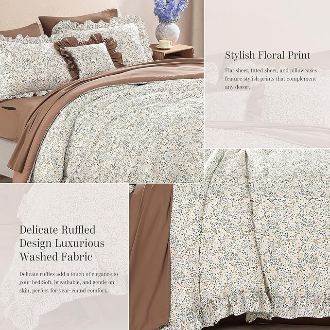 Comforter Set - Full - 7 Piece