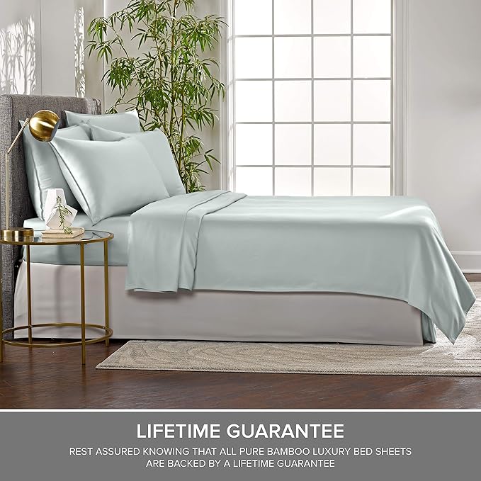 Bamboo Cooling Bed Sheet Set - Split King - 5 Piece